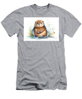 Illustration of Watercolor Cute Baby Beaver N Akkash T-Shirt