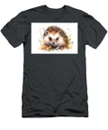 Illustration of Watercolor Cute Baby Hedgehog N Akkash T-Shirt