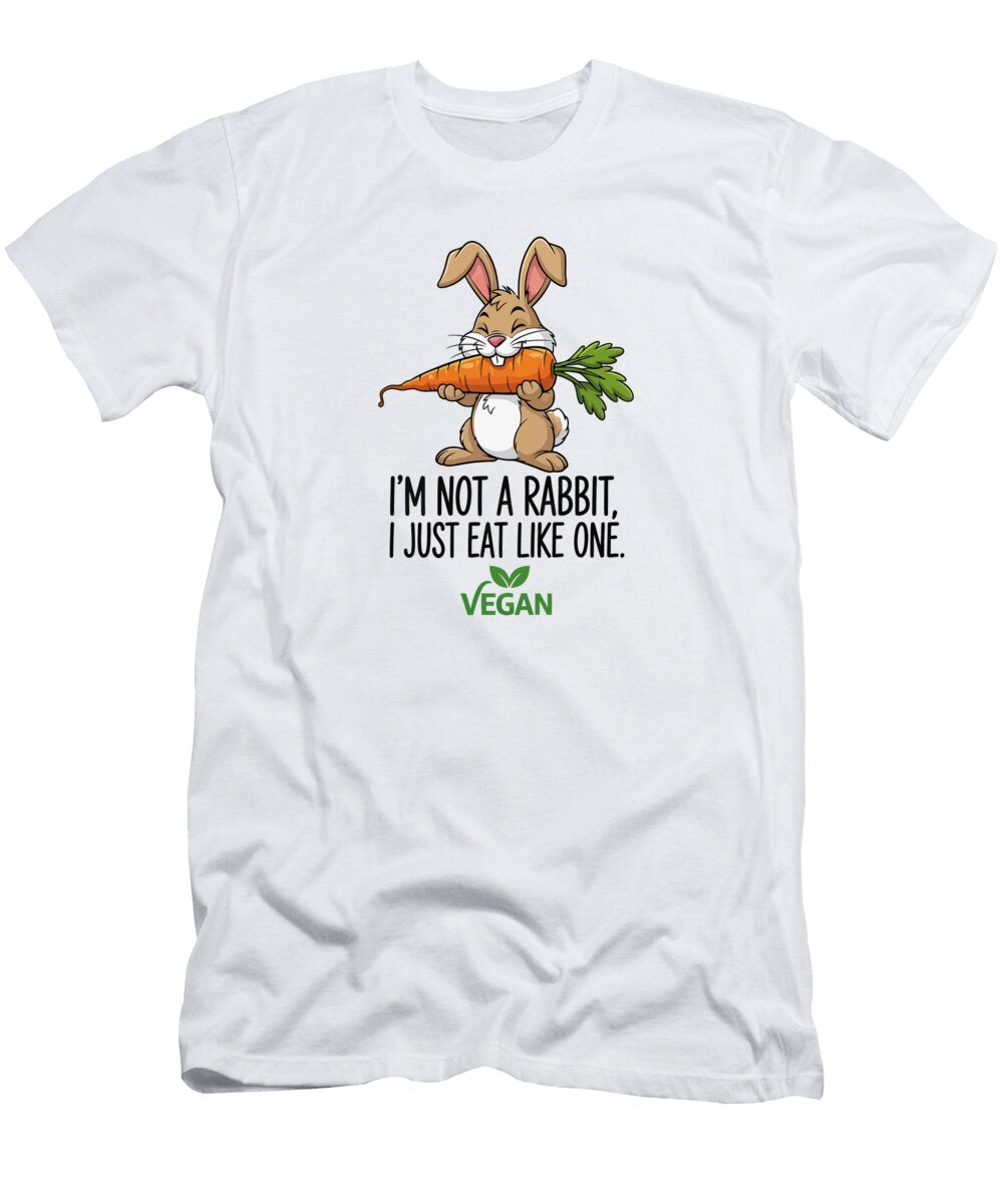 Im Not a Rabbit I Just Eat Like One Amir Faysal T-Shirt