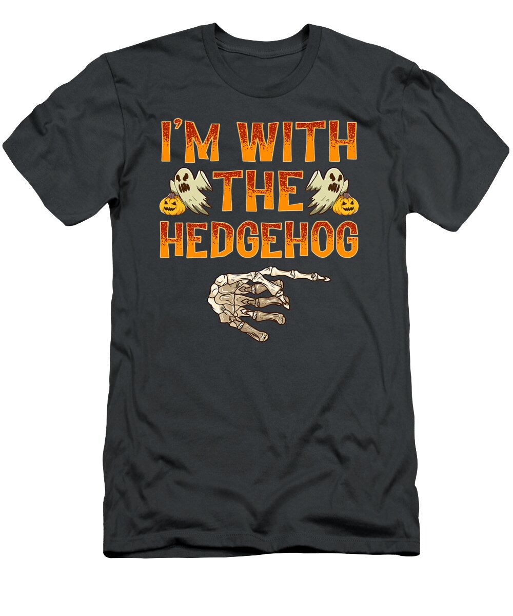 Im with the Hedgehog Costume Funny Colton Syllable T-Shirt
