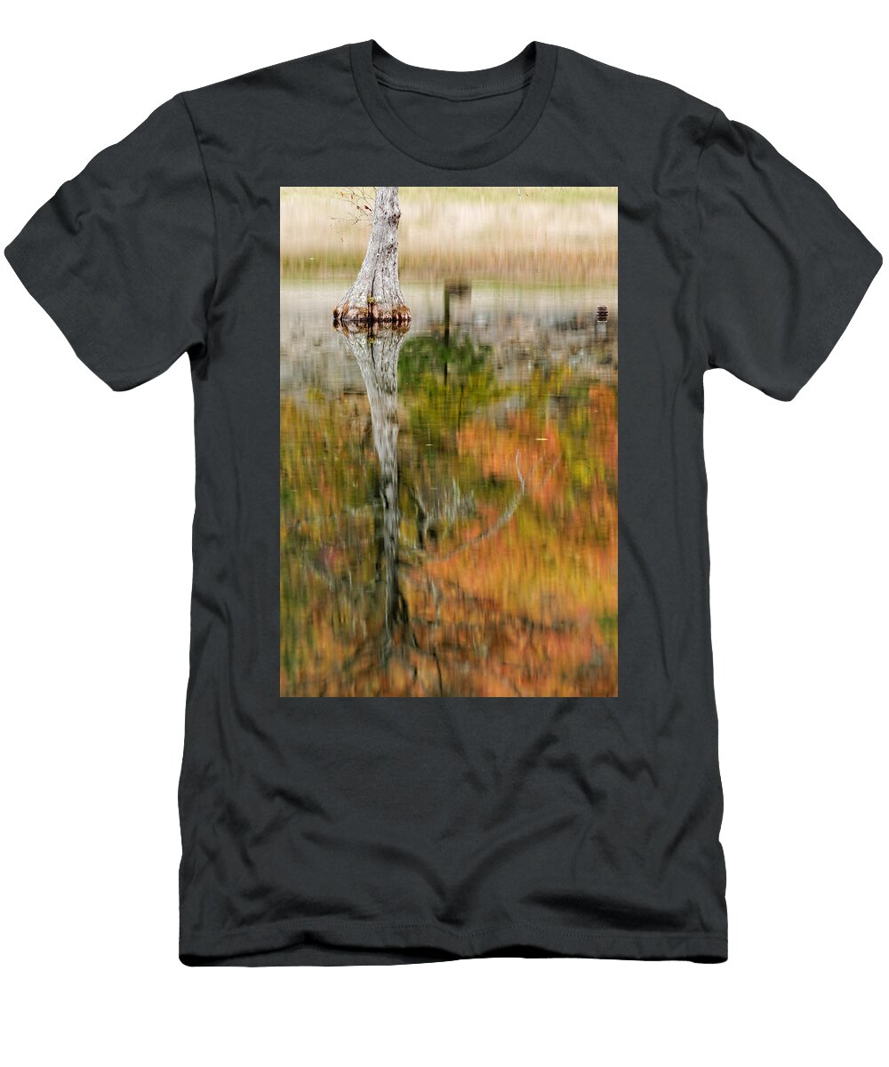 Impressionist Reflection of Fall Colors Silvio Ligutti T-Shirt