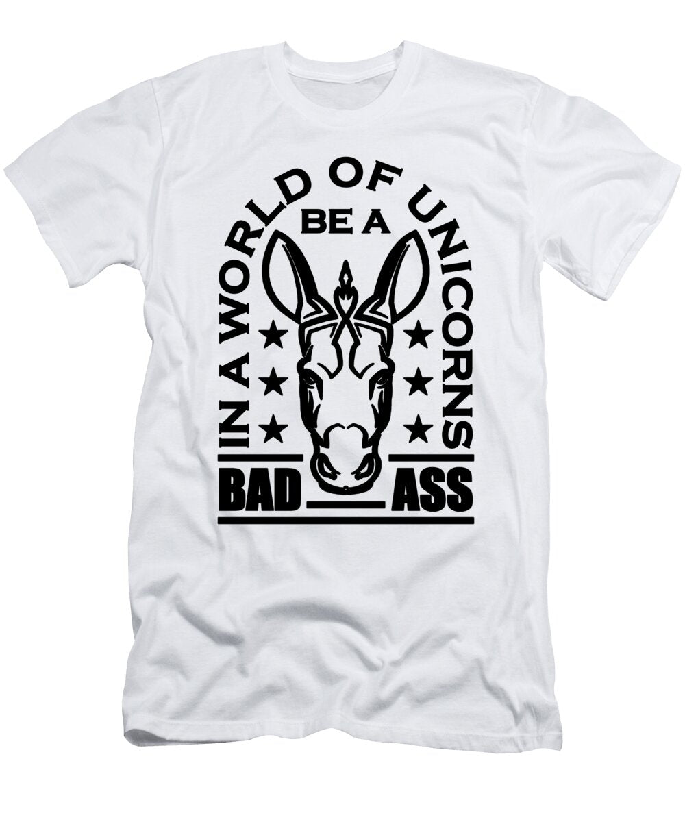 In a World of Donkey Loves Animals Donkey Lover Tshirtconcepts Marvin Poppe T-Shirt