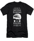 In Case of Emotional Breakdown Place Hedgehog Here Noirty Designs T-Shirt