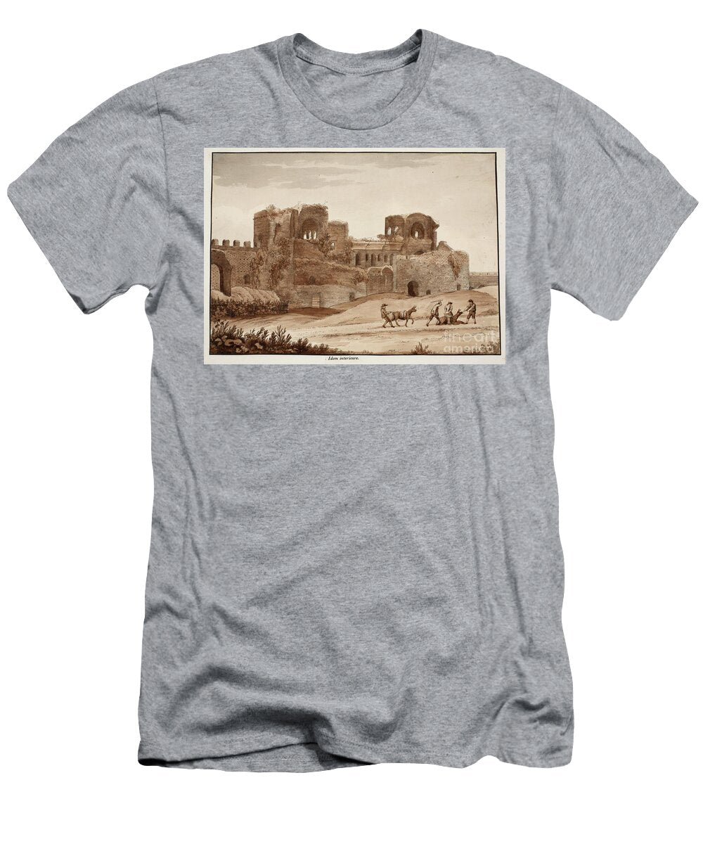 Interior of the Porta Asinaria 1833 Agostino Tofanelli T-Shirt