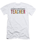 Intervention Teacher Leopard Print Funny Jensen Cena T-Shirt