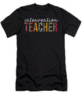 Intervention Teacher Life Leopard Educator Appreciation Jensen Cena T-Shirt