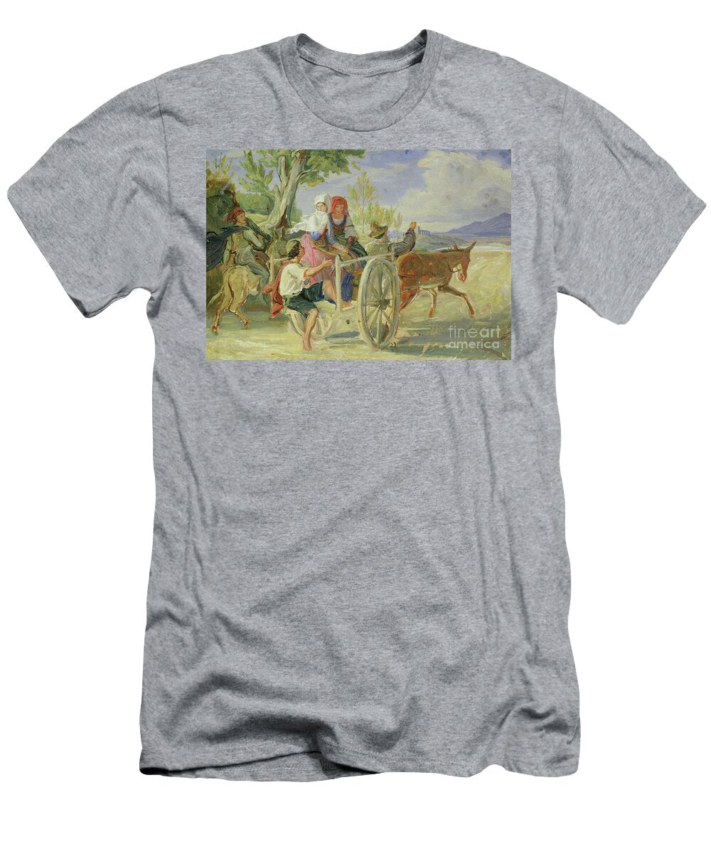 Italian Cart Rudolph Friedrich Wasmann T-Shirt