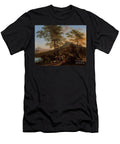 Italian Landscape with Peasants Willem De Heusch T-Shirt