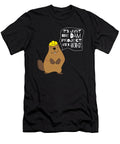Its Just One Dam Beaver Cartoon Kids Moon T-Shirt