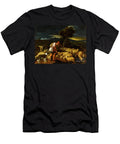 Jacob Watering Labans Sheep Before Peeled Branches C1612 1622 Pedro Orrente T-Shirt