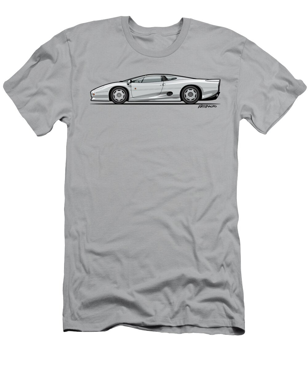 Jag Xj220 Spa Silver Monkey Crisis on Mars T-Shirt