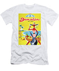 Jamaica West Indies Vintage Travel Poster Long Shot T-Shirt