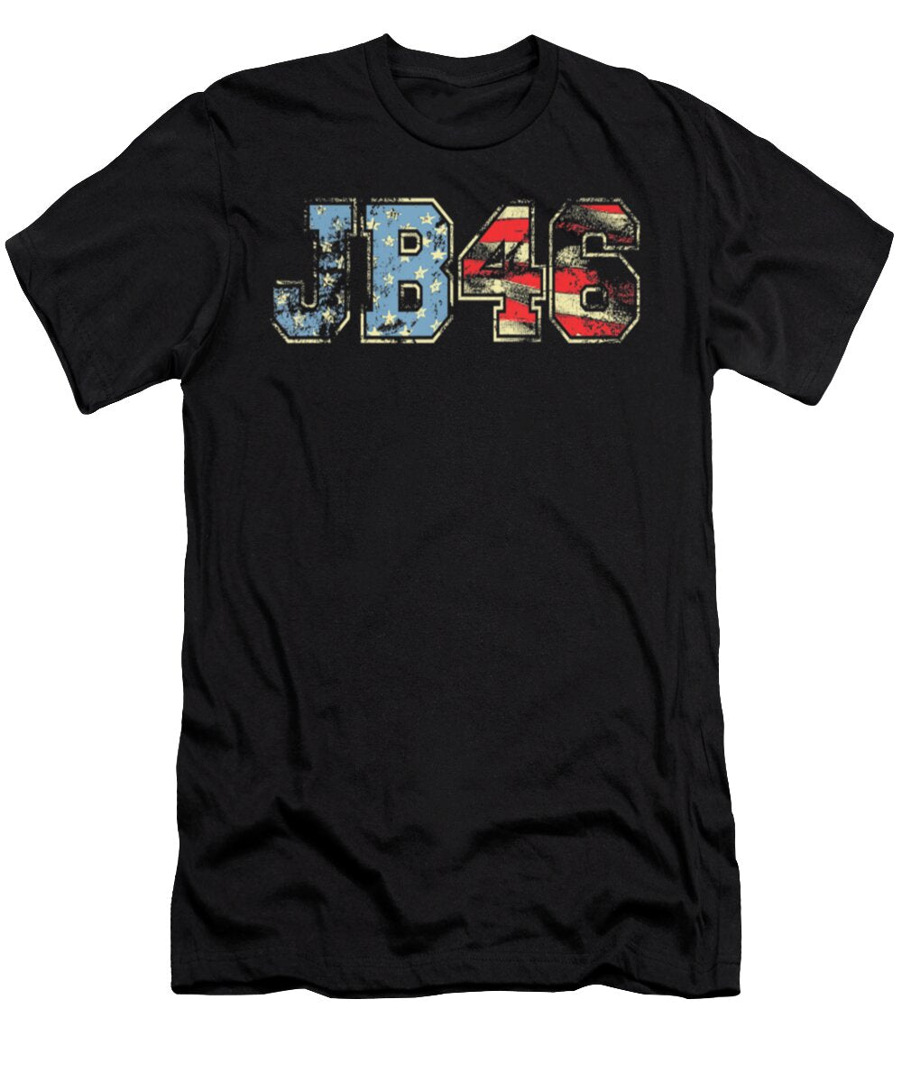 Joe Biden 46th President Vintage American Flag Tinh Tran Le Thanh T-Shirt