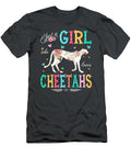 Just a Girl Who Loves Cheetahs Funny Cheetahs Lovers Jonah Rainey T-Shirt