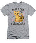 Just a Girl Who Loves Cheetahs Women Cheetah Cat Lover Fateh Zemira T-Shirt