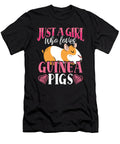Just a Girl Who Loves Guinea Pigs Guinea Pig Lover Raphaelartdesign T-Shirt