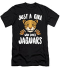 Just a Girl Who Loves Jaguars Funny Jaguar Women Girl Eq Designs T-Shirt