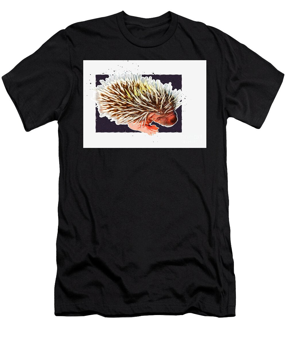 Juvenile Desert Hedgehog Enhanced Av3 Historic Illustrations T-Shirt