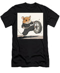 Karate Hamster Kicks Wheel Roberta Remy T-Shirt