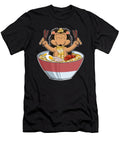 Kawaii Hedgehog Japanese Ramen Noodles Otaku Anime Hedgehog Maximus Designs T-Shirt