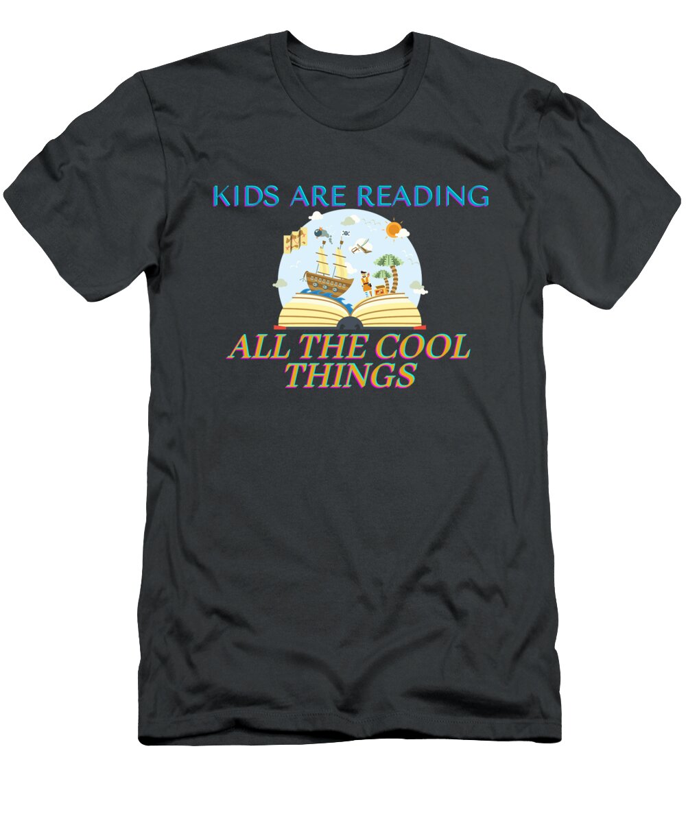 Kids Are Reading All the Cool Things Julia Redford T-Shirt