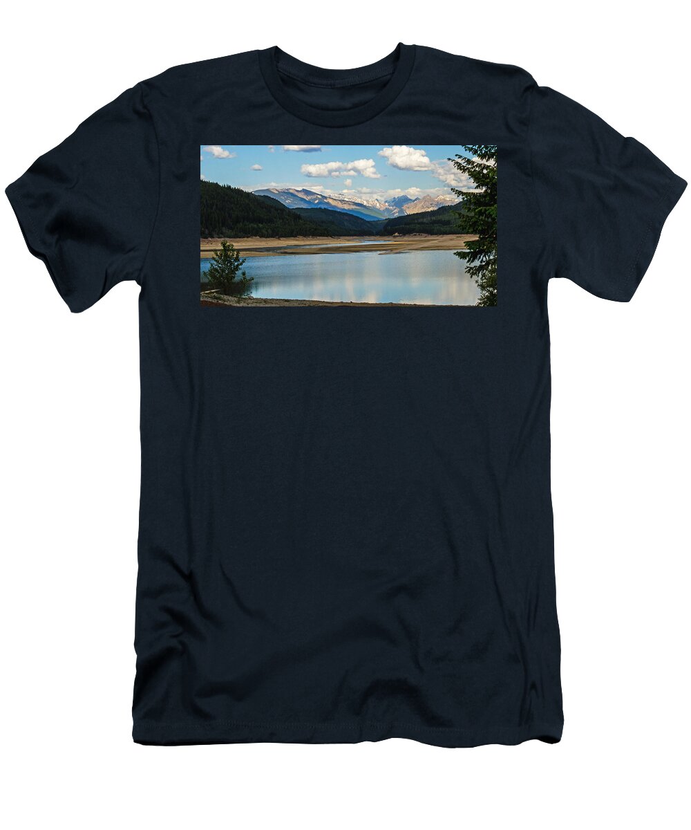 Kinbasket Lake in Golden B C Jordan Blackstone T-Shirt