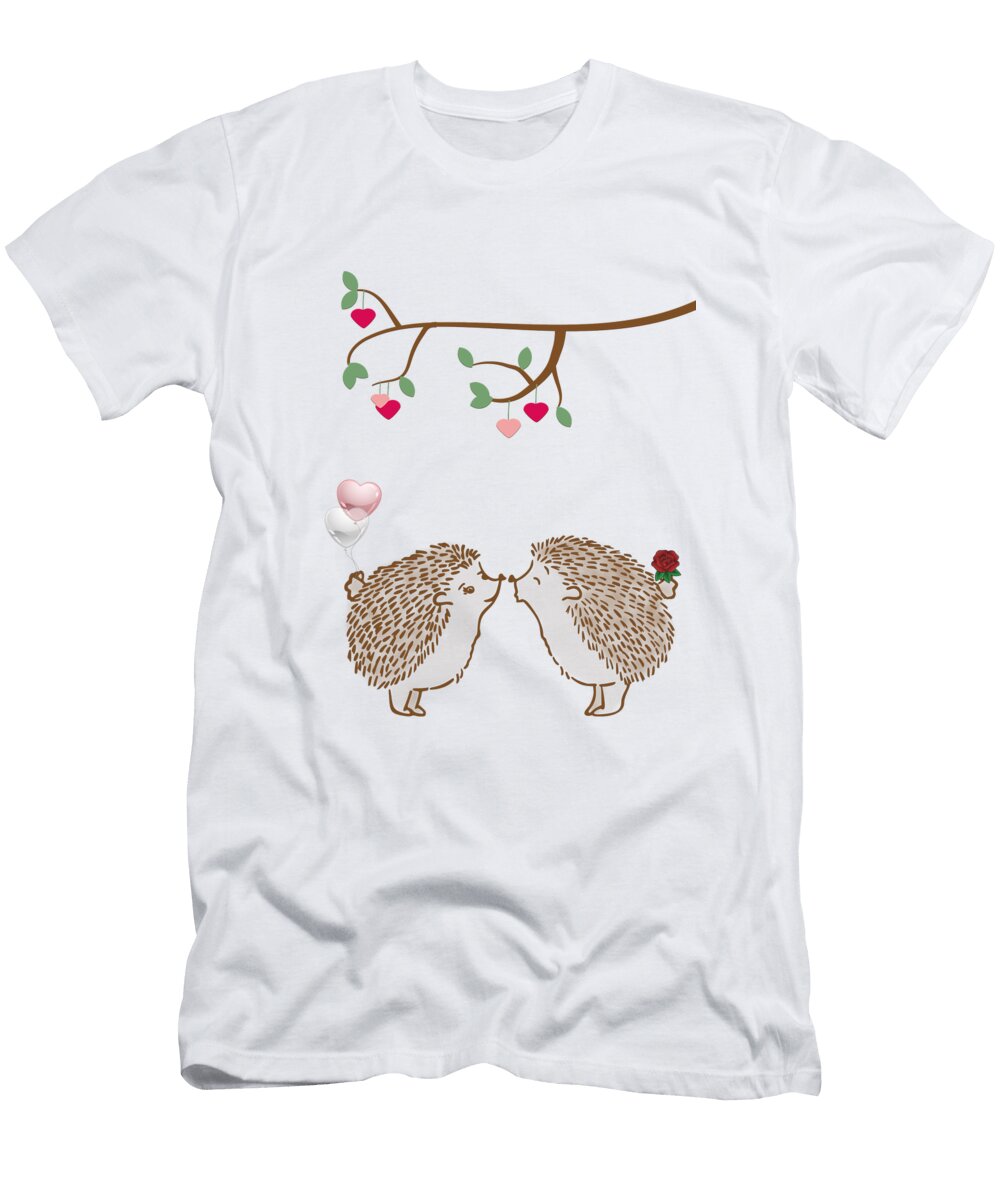 Kissing Hoggies Terri Waters T-Shirt