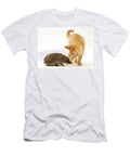 Kitten Meeting Hedgehog Jane Burton T-Shirt