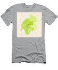 Ky Ohio County Vector Map Green Frank Ramspott T-Shirt