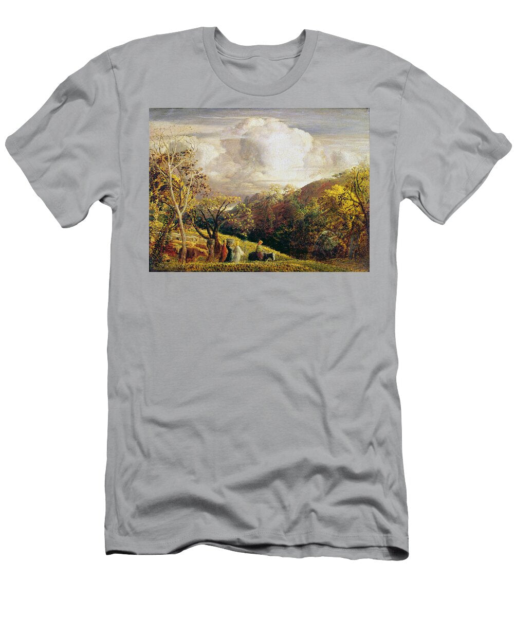 Landscape Figures and Cattle Samuel Palmer T-Shirt