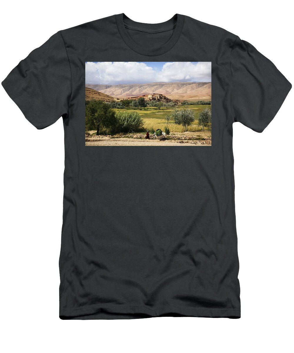 Landscape Near Amjgage Village Morocco Jerome Lorieau T-Shirt
