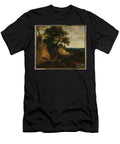 Landscape with a Country Road and Travellers Oil on Canvas Lodewijk De Vadder T-Shirt