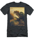 Landscape with Picnickers and Donkeys By a Gate Attributed to Joseph Paul T-Shirt