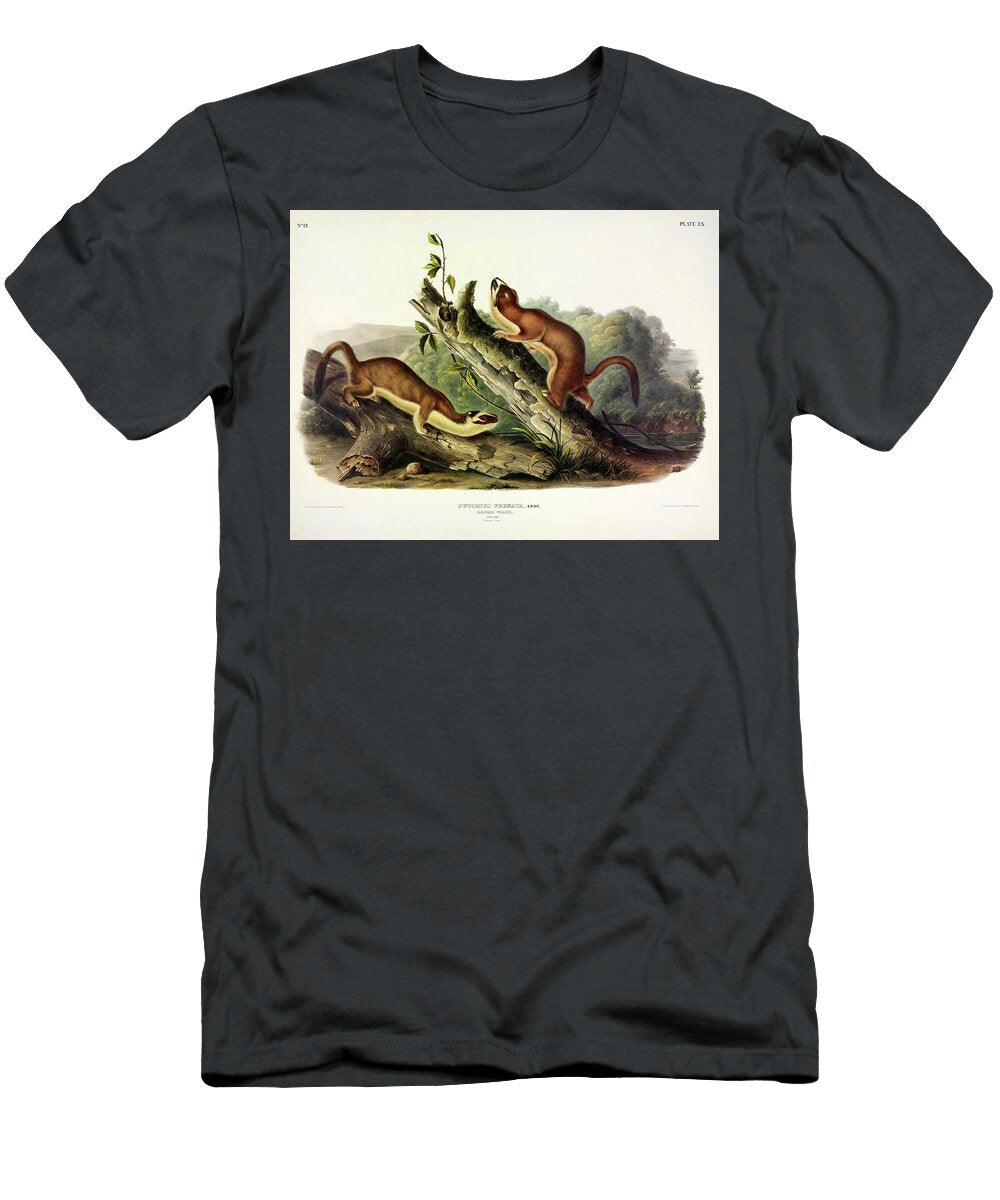 Large Tailed Spermophile John James Audubon T-Shirt