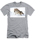 Leaping Coyote Athena Mckinzie T-Shirt