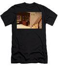 Leave It to Beaver Television Show Set Oil Painting Design Turnpike T-Shirt