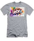 Leaves Cute Animal Colors Hedgehog Rhys Jacobson T-Shirt
