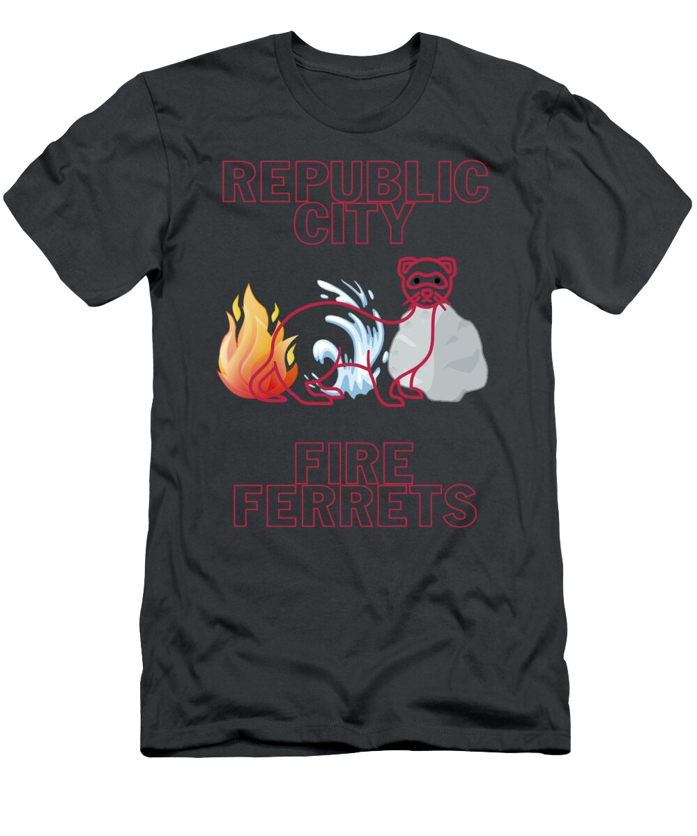 Legend of Korra Republic City Fire Ferrets Classic Unisex for Men Women Tre Elis Soderlund T-Shirt