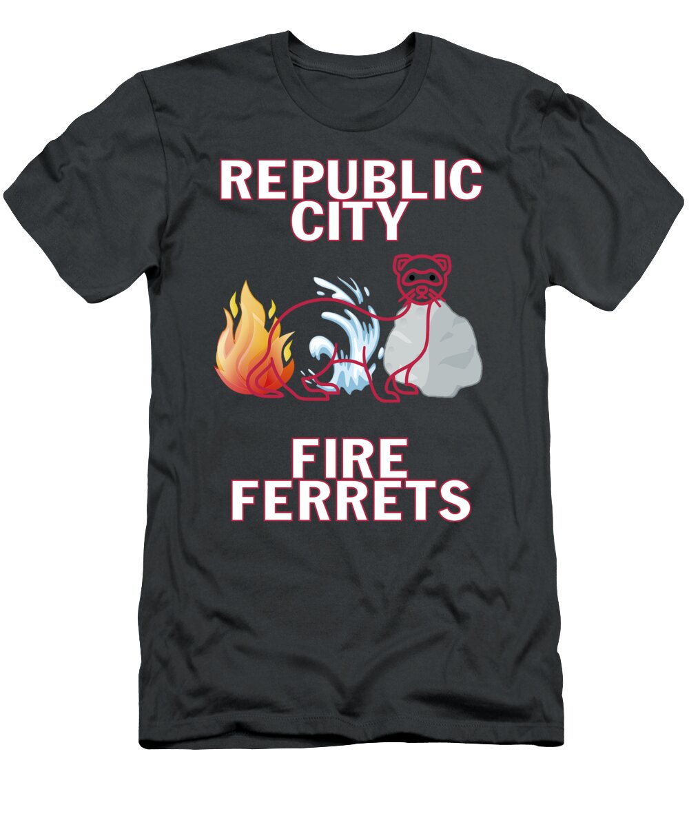 Legend of Korra Republic City Fire Ferrets Classic Unisex Handmade for Men Elis Soderlund T-Shirt