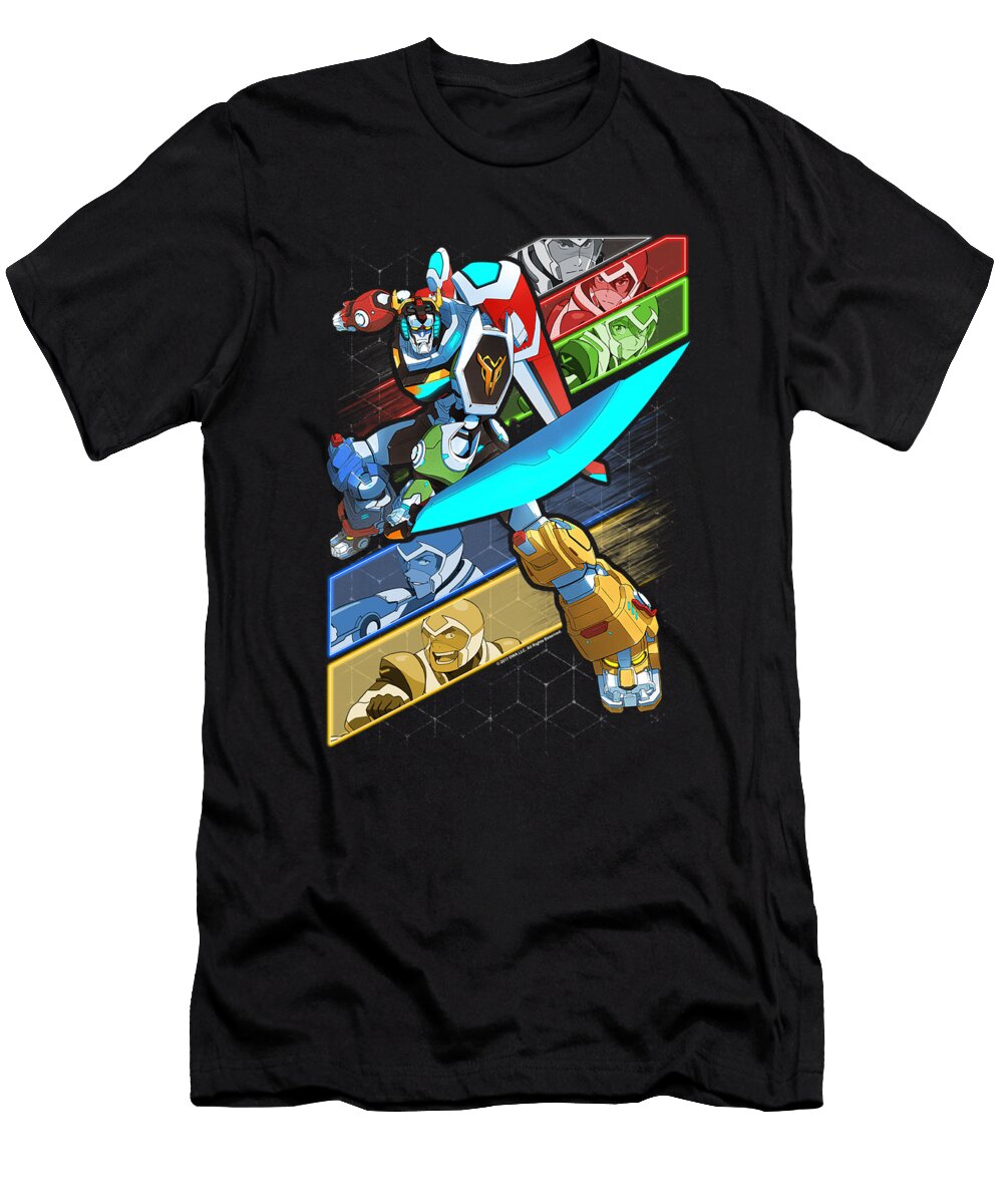 Legendary Voltron Crisscross Seth Kerferd T-Shirt