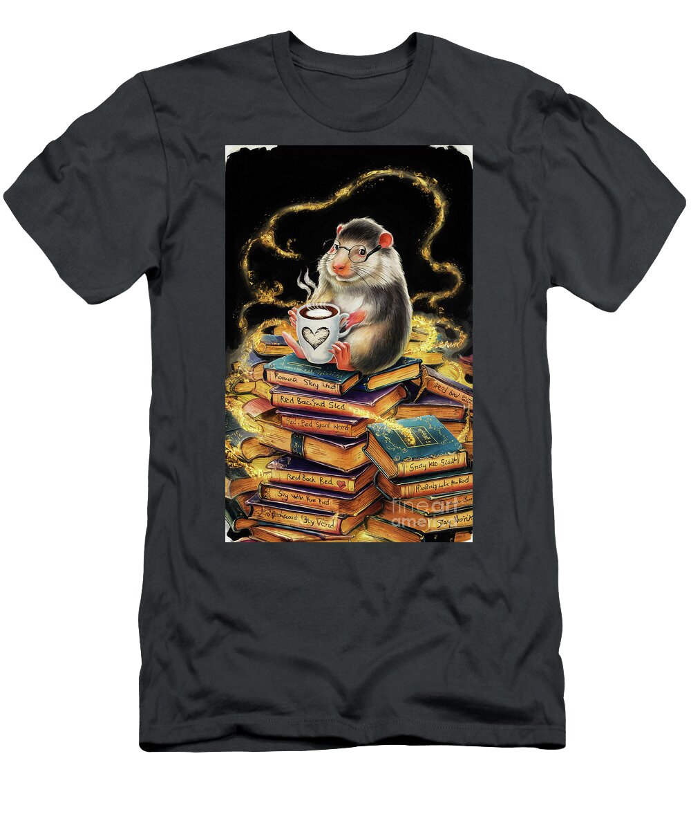 Lemming Lover Book Lover Read Books Book Lover Gift Book Reader Gift for Librarian Read Books Be Kind Stay Weird Be Kind Grover Mcclure T-Shirt