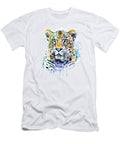 Leopard Head Watercolor Marian Voicu T-Shirt