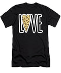 Leopard Love Cool Leopard Pattern Letter Heart Nastiatrel T-Shirt