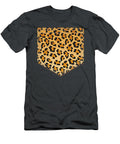 Leopard Print Pocket Cool Animal Lover Cheetah Luciano Dhana T-Shirt