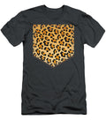 Leopard Print Pocket Cool Animal Lover Cheetah Pablo Anisha T-Shirt