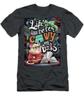 Life Is Better with Cavy and Books Rhys Jacobson T-Shirt