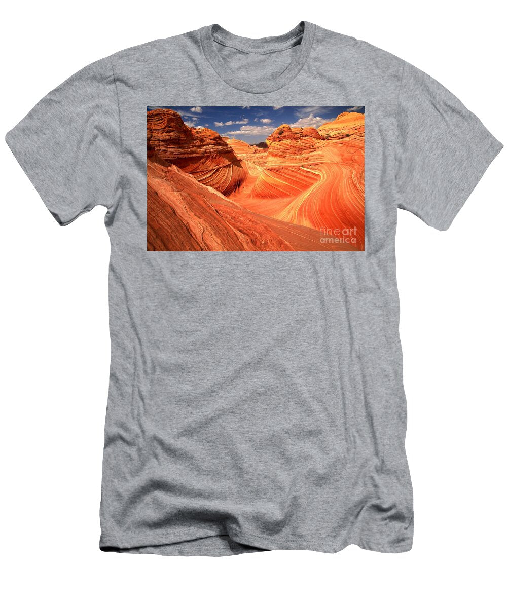 Light and Dark At the Wave Adam Jewell T-Shirt