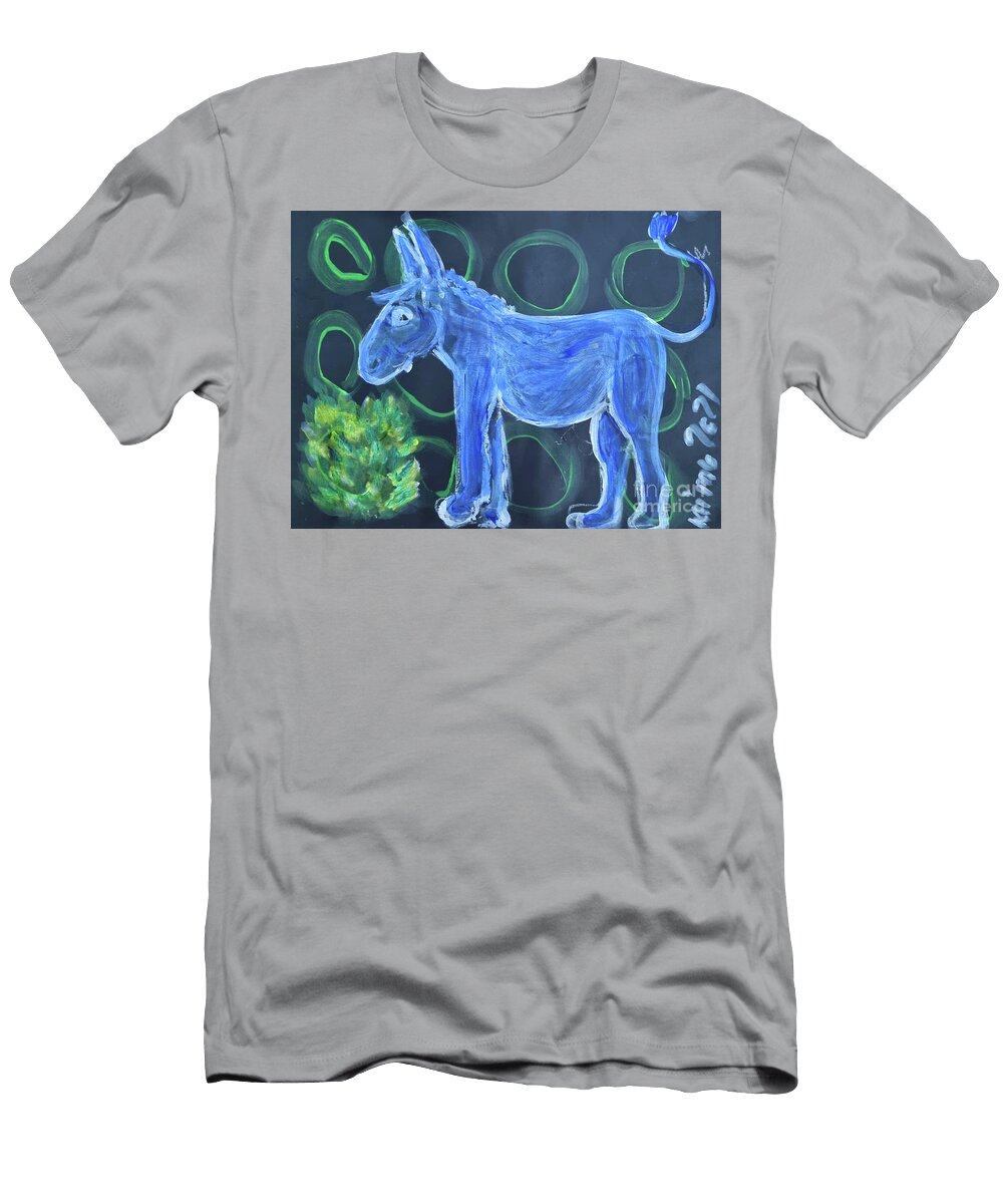 Little Blue Donkey Mimulux Patricia No T-Shirt