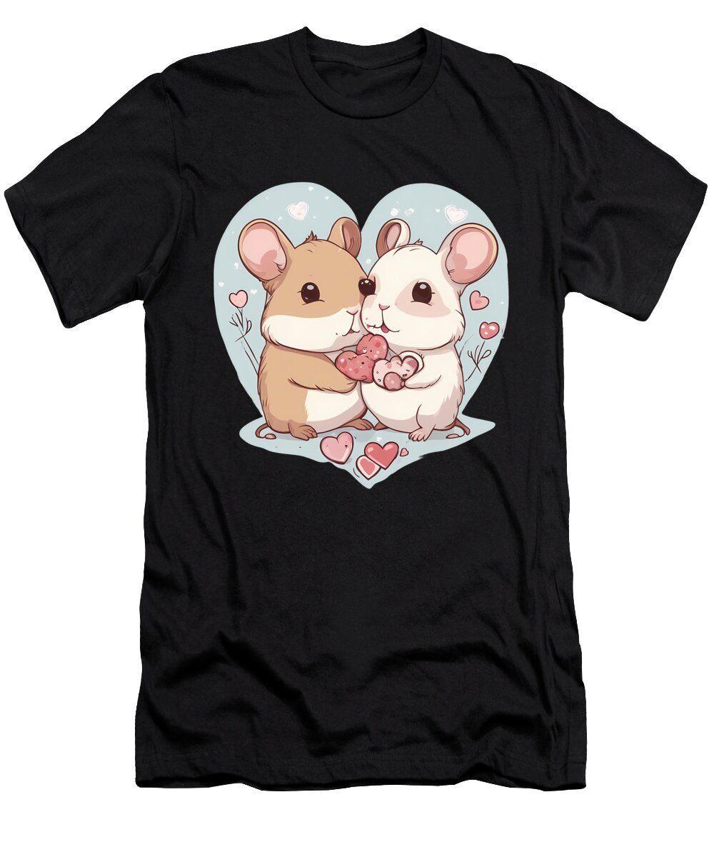 Little Hamster Anime Girl Nft T-Shirt