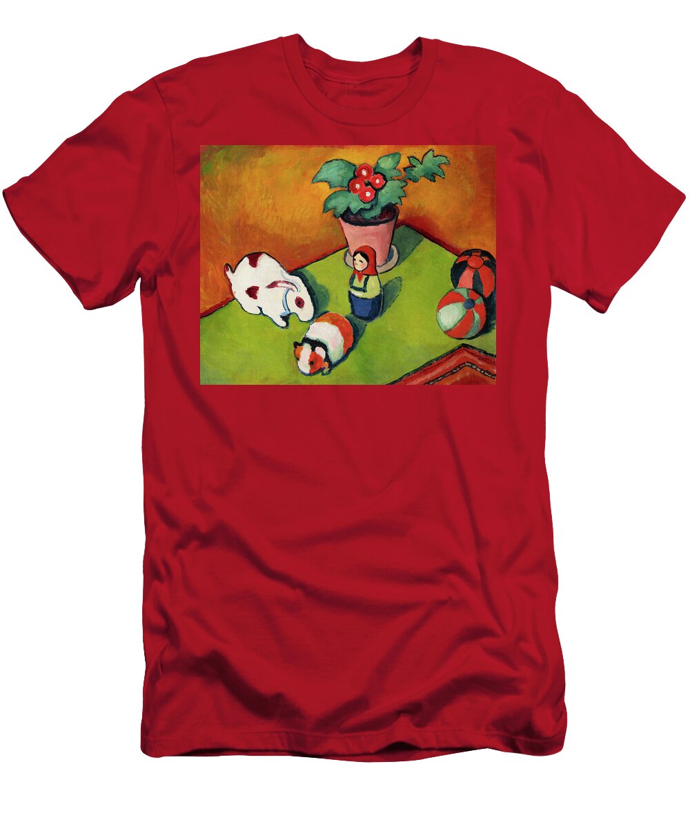 Little Walters Toys 1912 August Macke T-Shirt